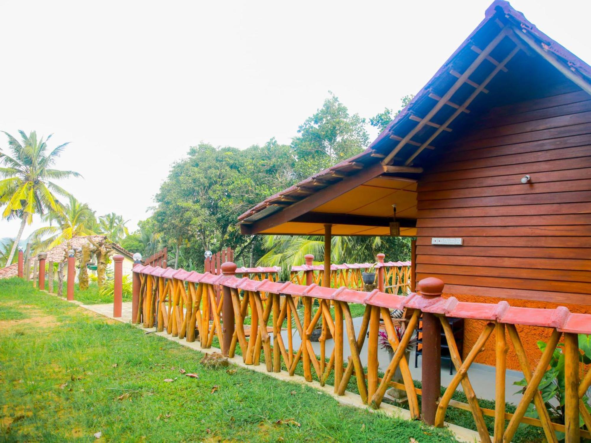 Вілла Blue Ocean Tree House Hiriketiya Діквелла Екстер'єр фото